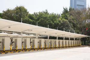 黄陵县膜结构停车棚